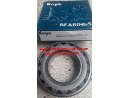 VÒNG BI-BẠC ĐẠN-Ổ BI KOYO 22211RHRKW33C3